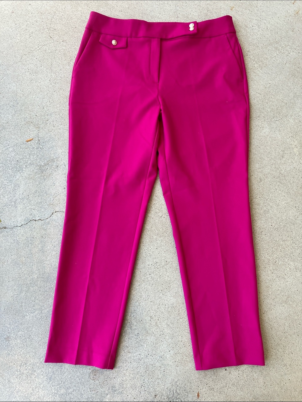 Rachel Zoe Fuchsia Trouser Pants, 14
